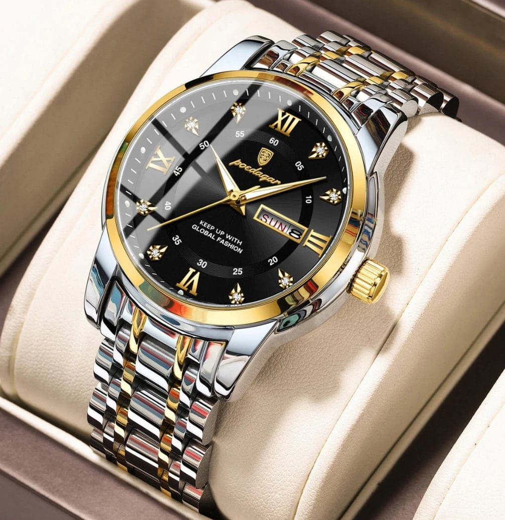 POEDAGAR 936 Luxury Men’s Watch (City Lock)-12289